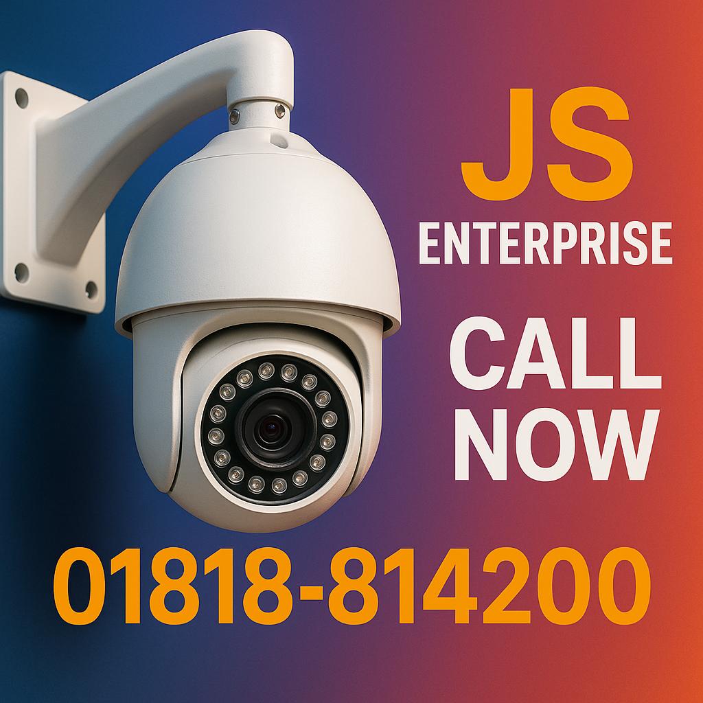 Full HD surveillance camera package for shop and home security