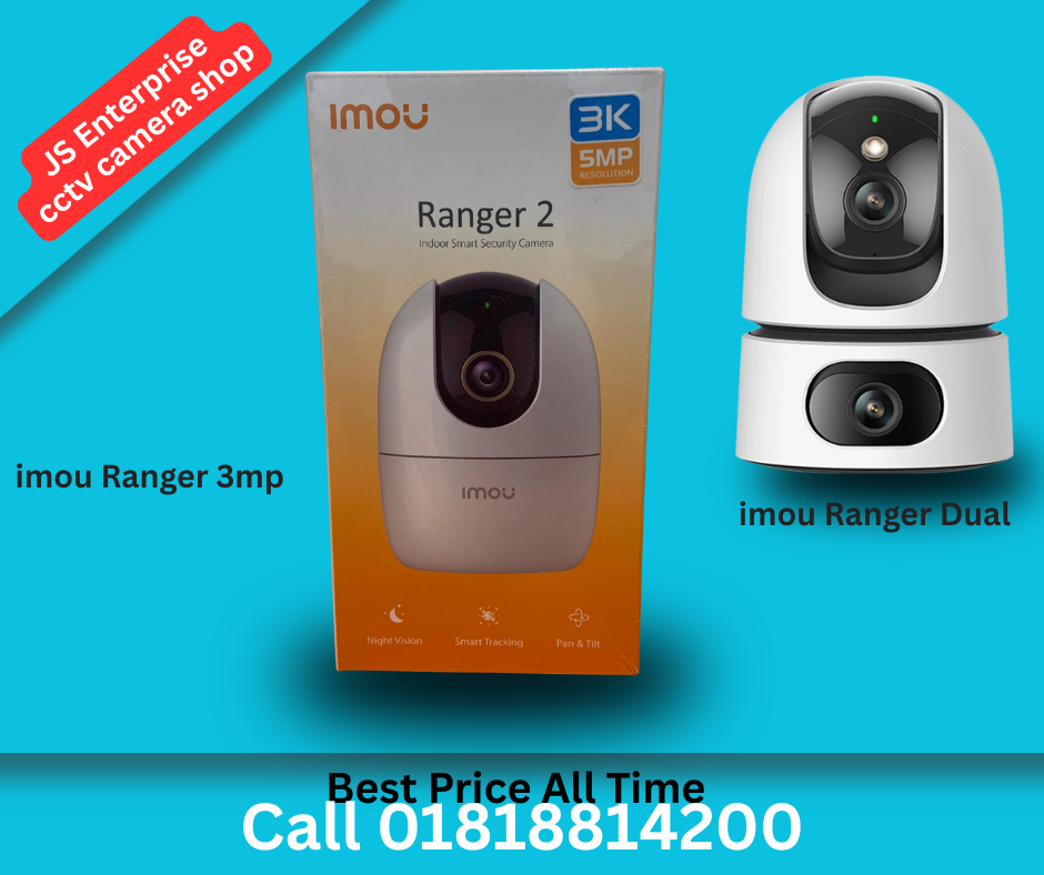 Imou Ranger 2 5MP Smart Wi-Fi CCTV Camera with Pan & Tilt – Indoor Security