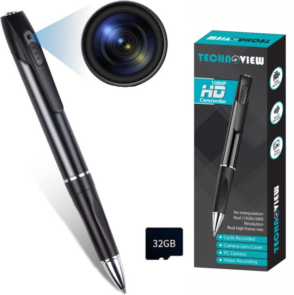 HD pen spy camera for discreet video recording Spy pen camera with audio and HD video